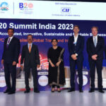 Evolv Next Tech 2023 - a side event of the B20 India Summit was organized on Thursday, the 24th of August 2023, in New Delhi. Photo: CII