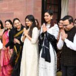 The President of India, Droupadi Murmu, interacting with leading women startups and unicorns at Rashtrapati Bhavan, in New Delhi on January 18, 2024. Photo: PIB