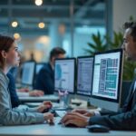 Representational AI-generated Image of People Working on Computers. Photo: RMN News Service